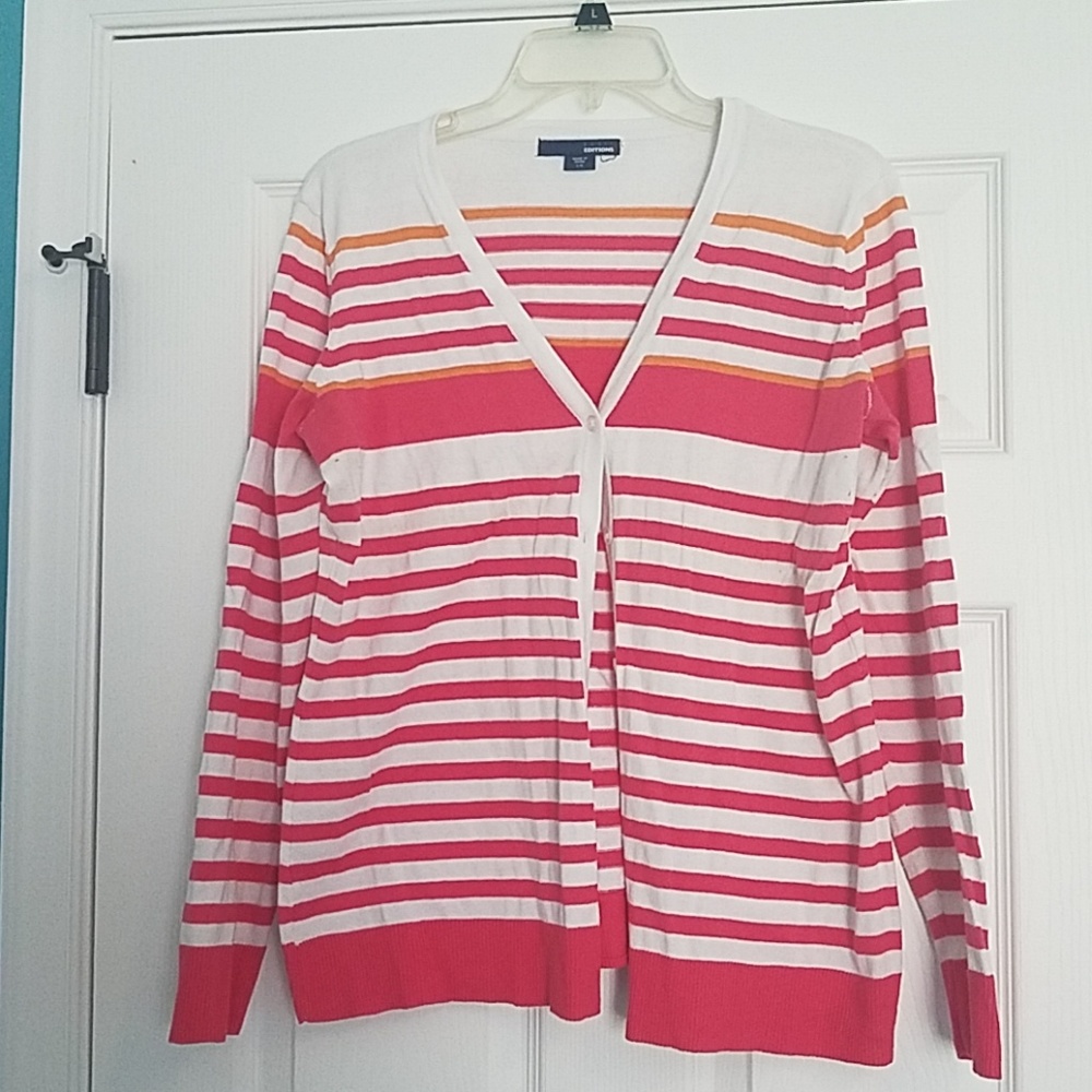 Striped cardigan